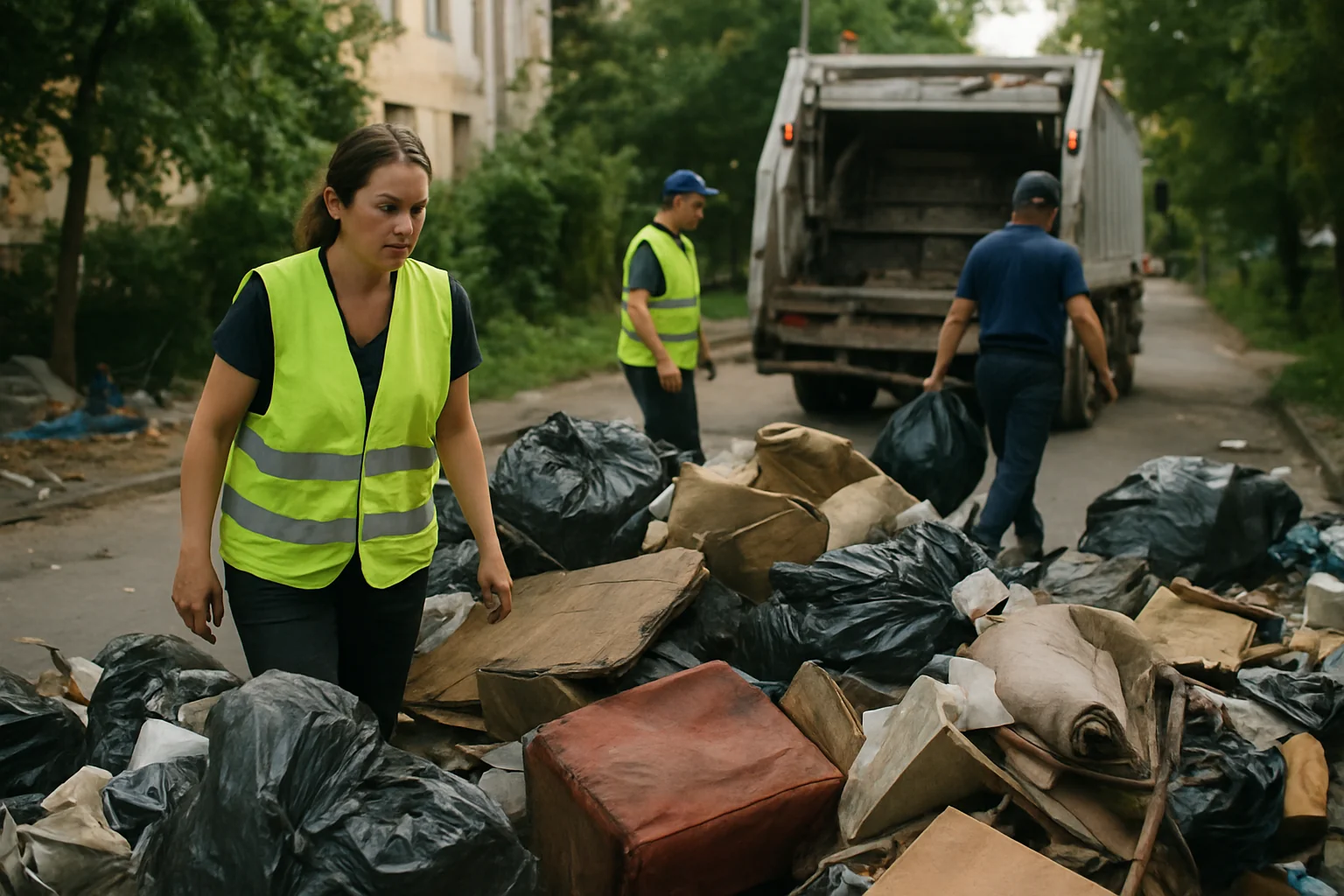 36 tone de deșeuri ridicate din Sectorul 6 într-o săptămână