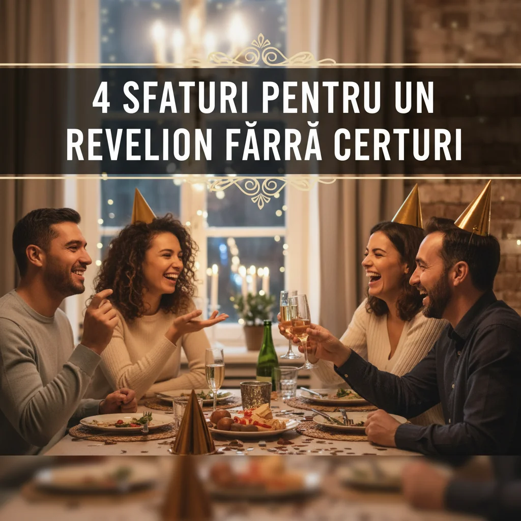 4 sfaturi esențiale pentru un Revelion liniștit și fără conflicte în comunitatea ta