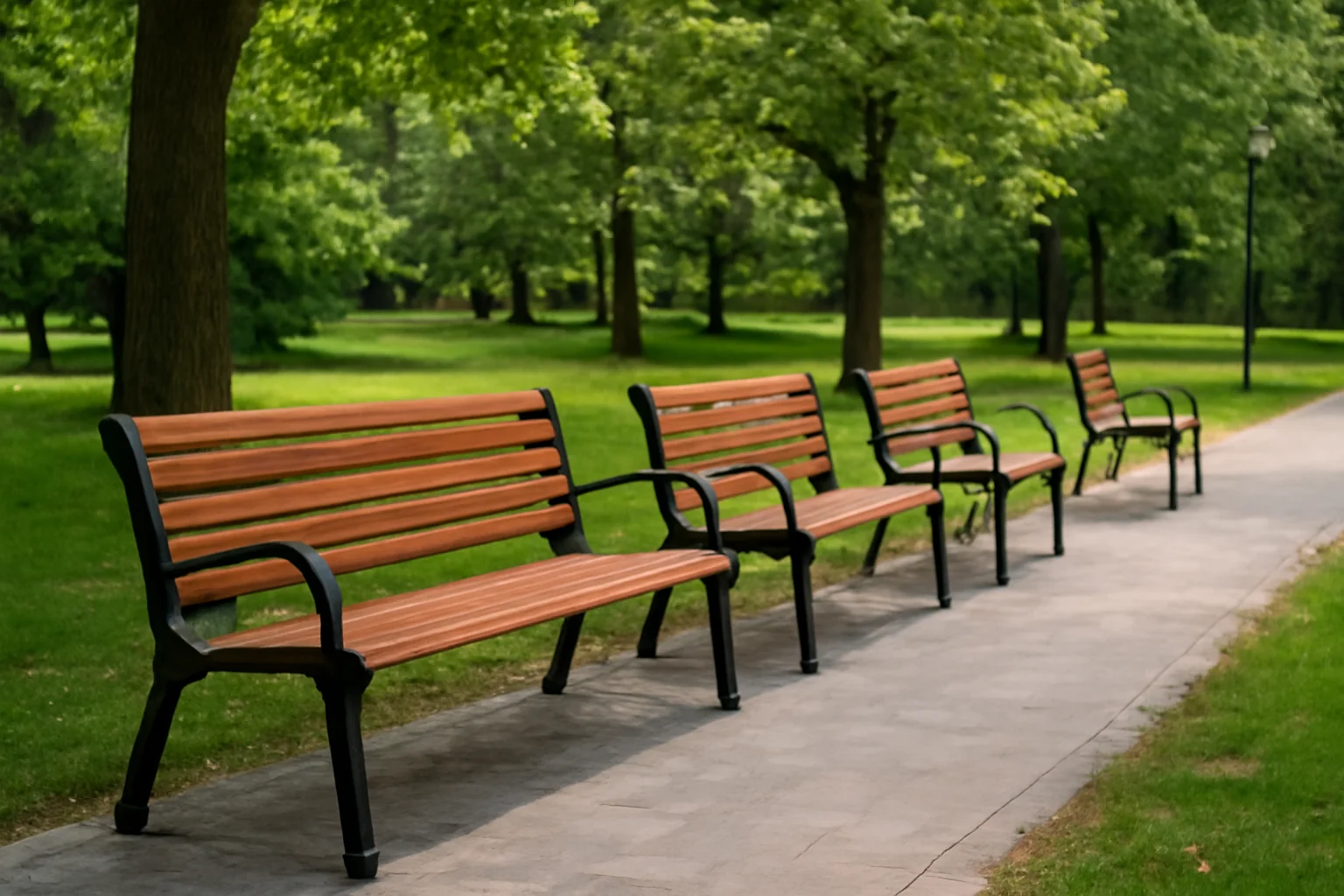 96 de bănci și 126 de scaune redecorate își găsesc locul în parc – FOTO