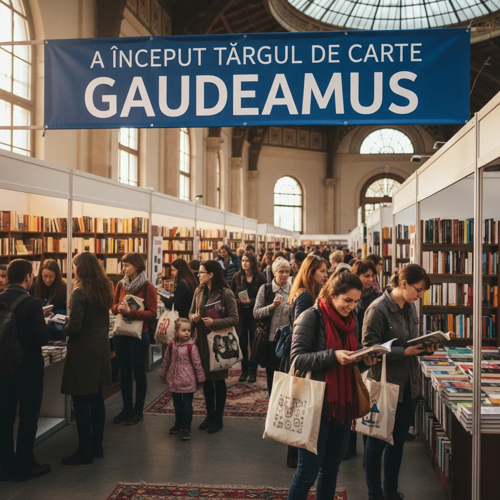 A început Târgul de Carte Gaudeamus în orașul nostru