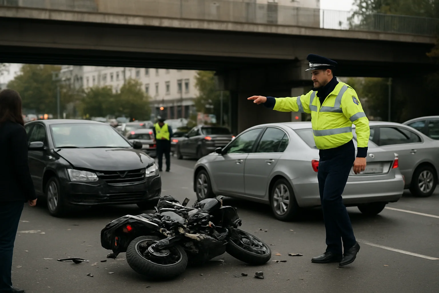 Accident la Pasajul Unirii: Trafic deviat în zona centrală