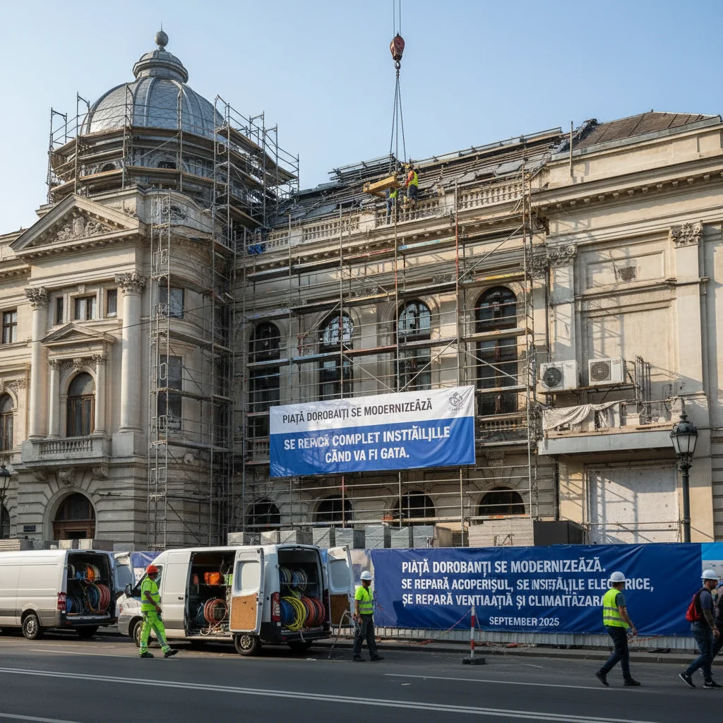 acoperiș nou, instalație electrică modernizată, sistem de ventilație și climatizare reabilitat – termenul de finalizare anunțat