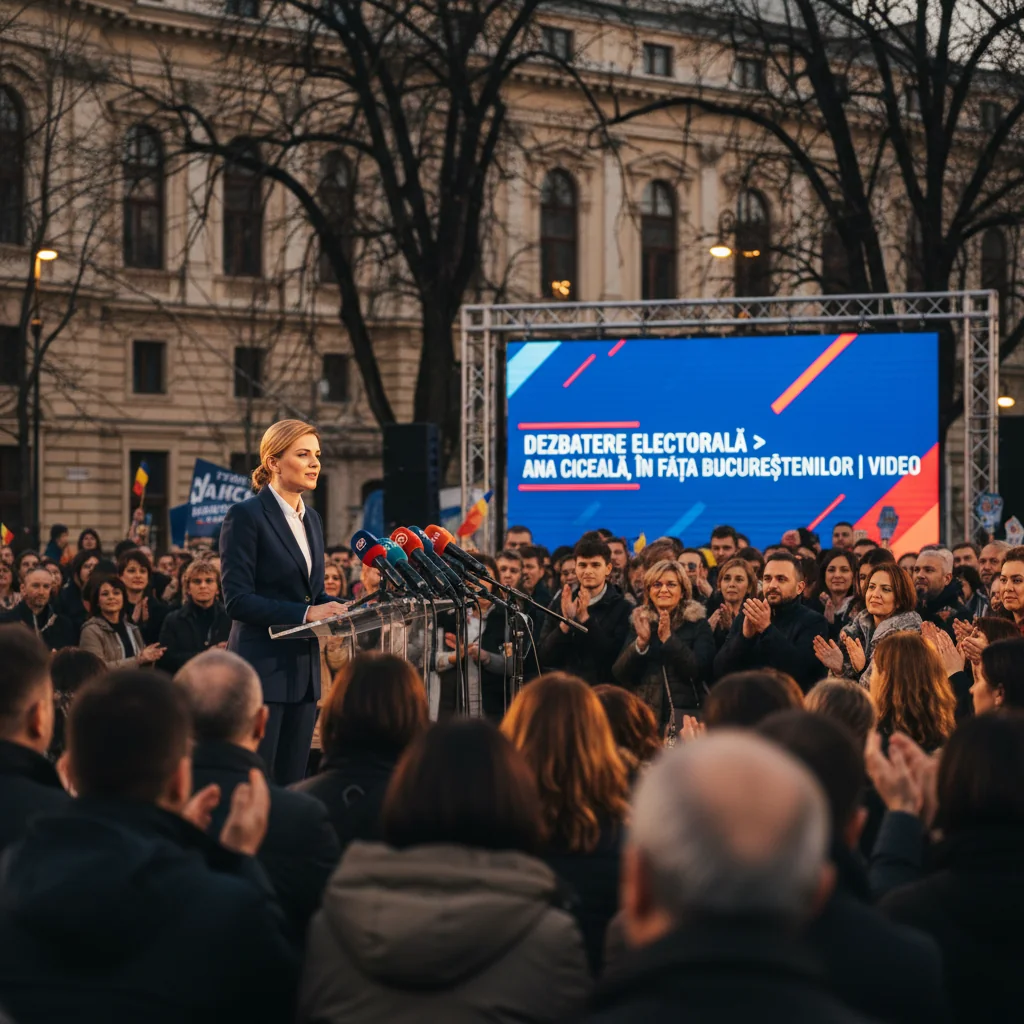 Ana Ciceală își prezintă programul | VIDEO