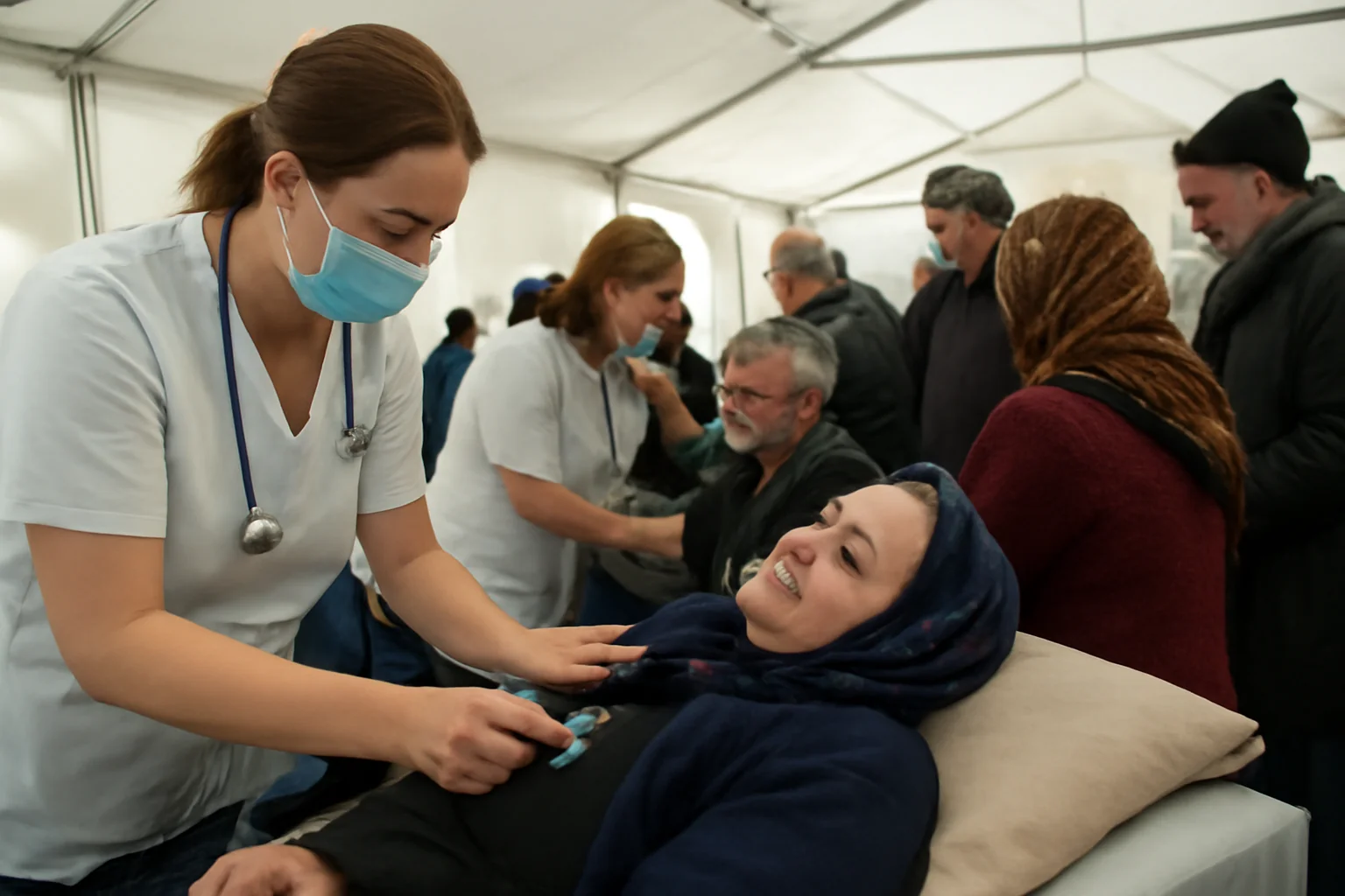 Aproape 30 de pelerini au avut nevoie de îngrijire la Punctul medical de la Sfânta Parascheva