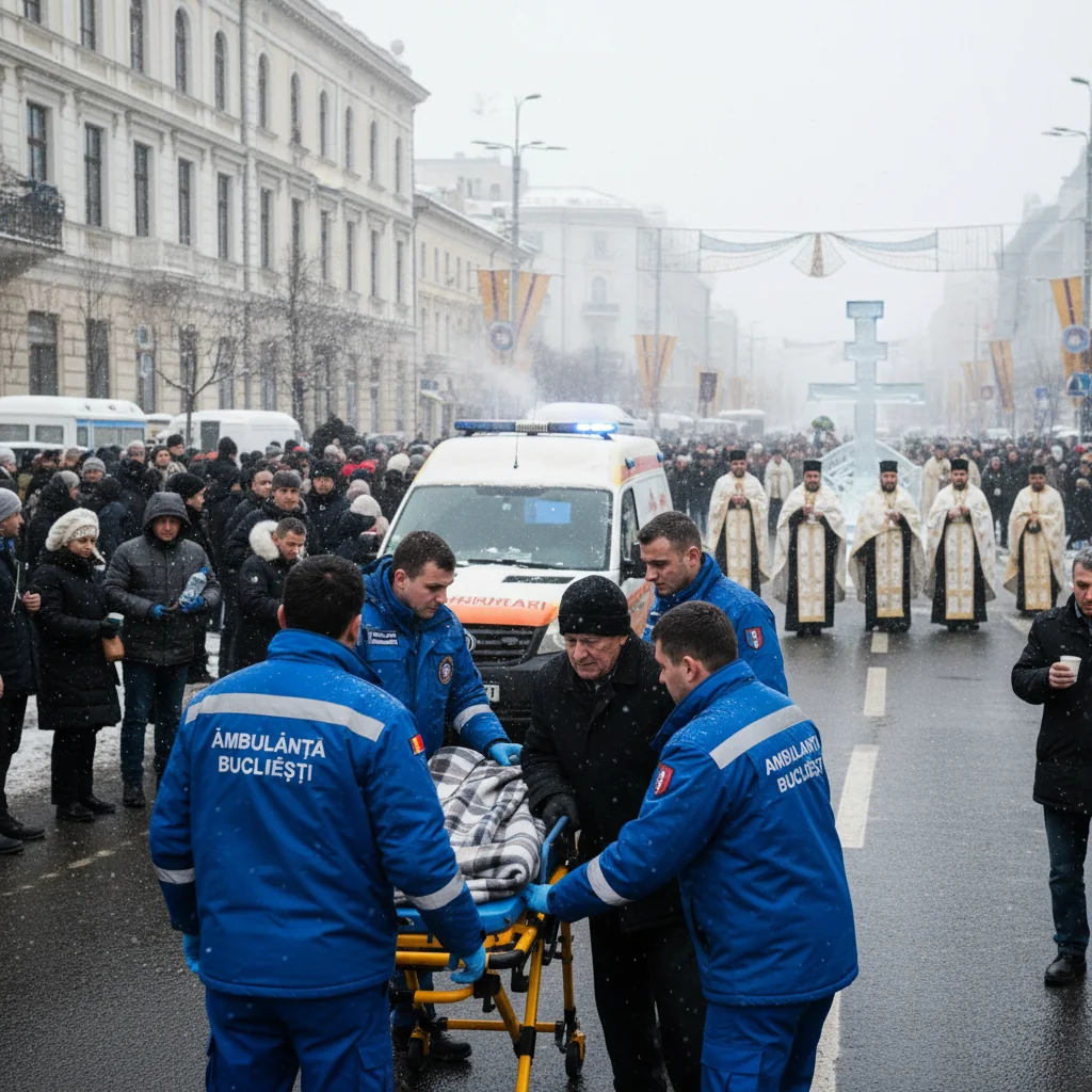 Asistența medicală de urgență în București de Bobotează și Sf. Ion: anunțul DSP pentru zilele de 6–7 ianuarie