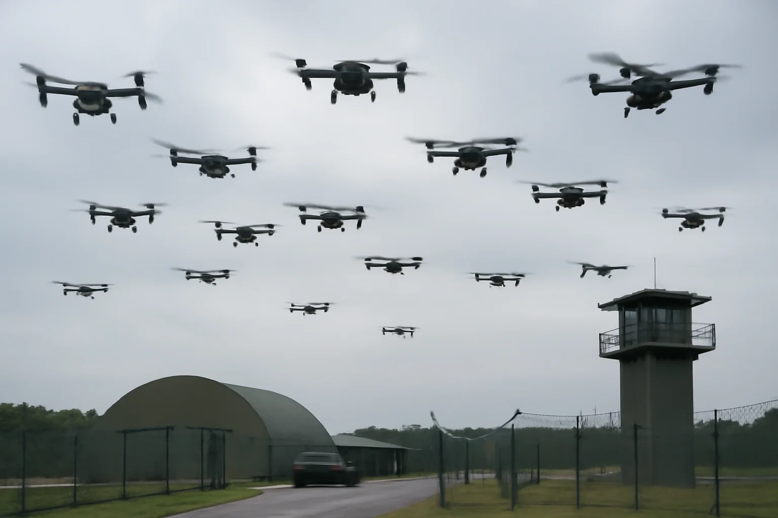Belgia lansează o anchetă după ce 15 drone au survolat o bază militară
