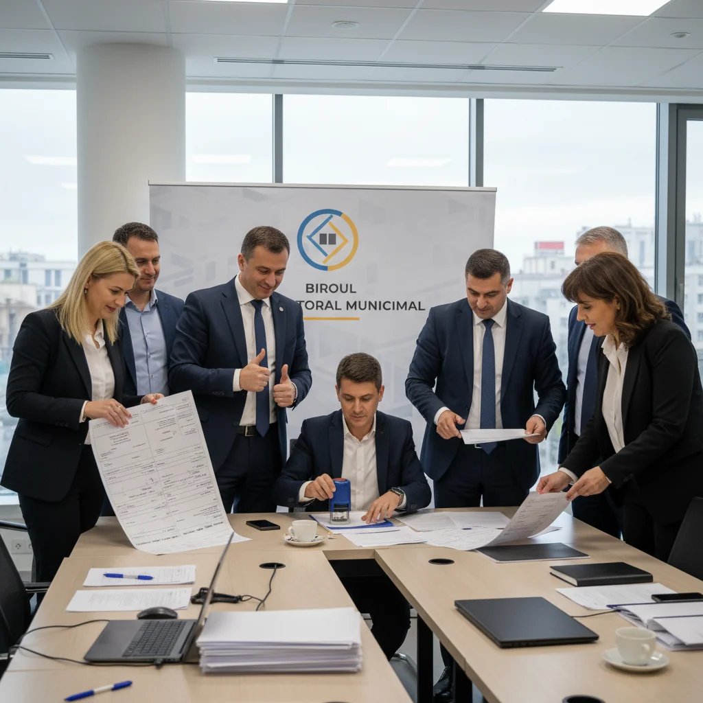 Biroul Electoral Municipal aprobă tipărirea buletinelor de vot pentru alegerile locale