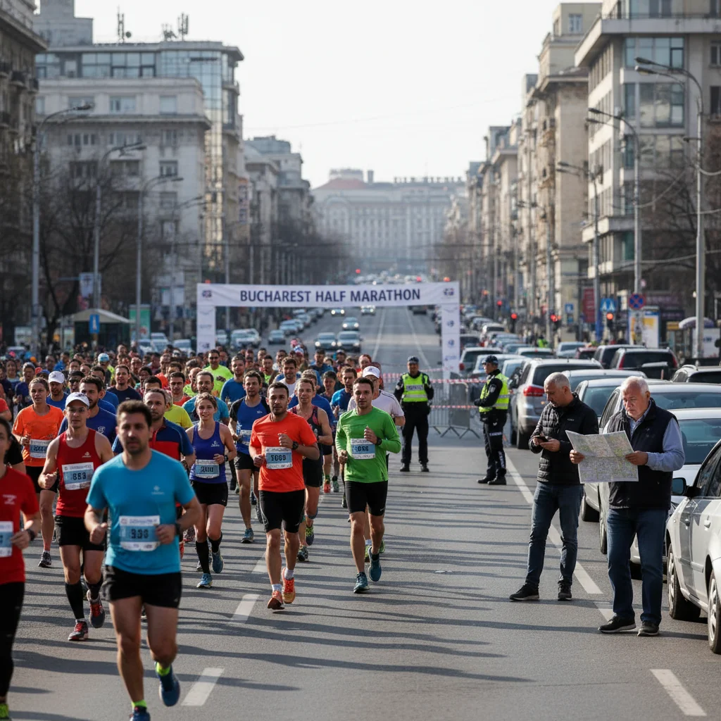 Bucharest Half Marathon aduce străzi blocate și bucurie