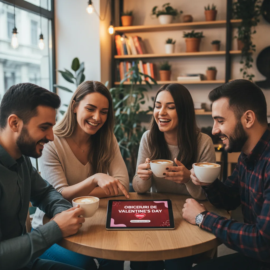 București: articol despre obiceiuri de Valentine’s Day și concurs cu weekend romantic oferit de București FM