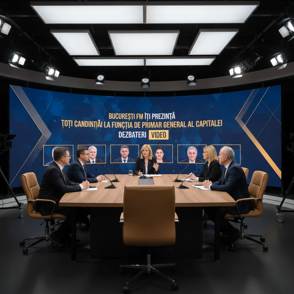 București FM prezintă toți candidații pentru Primăria Generală a Capitalei | DEZBATERI VIDEO