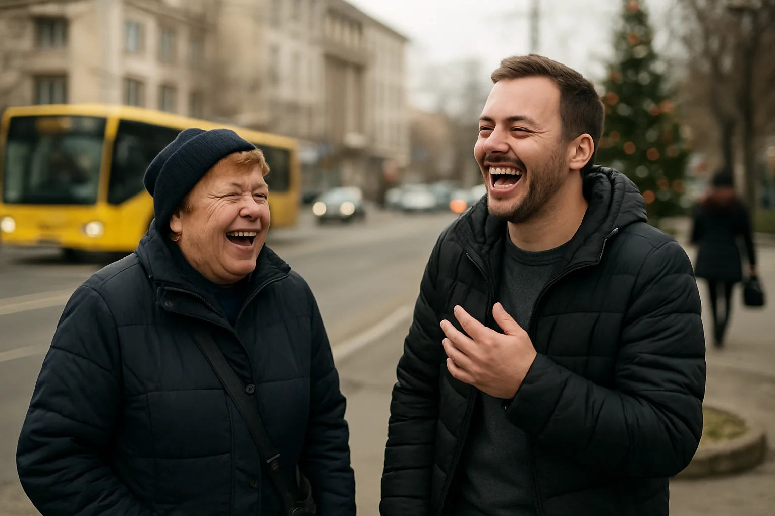 București: Viața cotidiană și umorul care ne animă sfârșitul de an