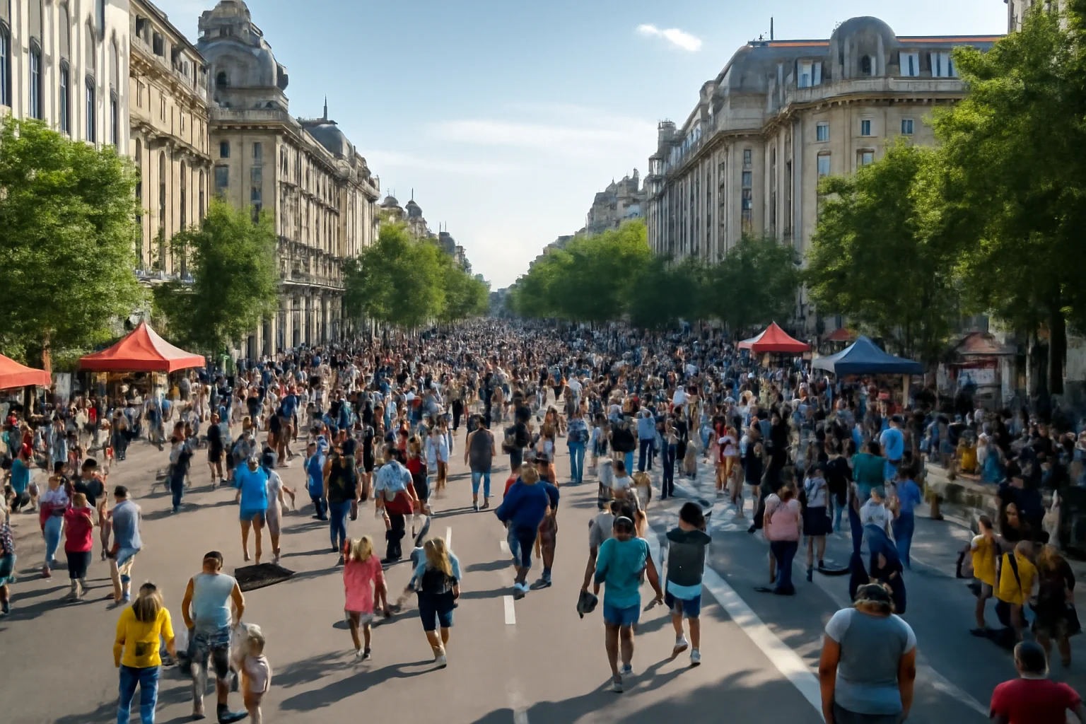 Bucureștiul sărbătorește un weekend plin pe Calea Victoriei și în Sectorul 3 cu Străzi deschise 27-28 septembrie 2025!