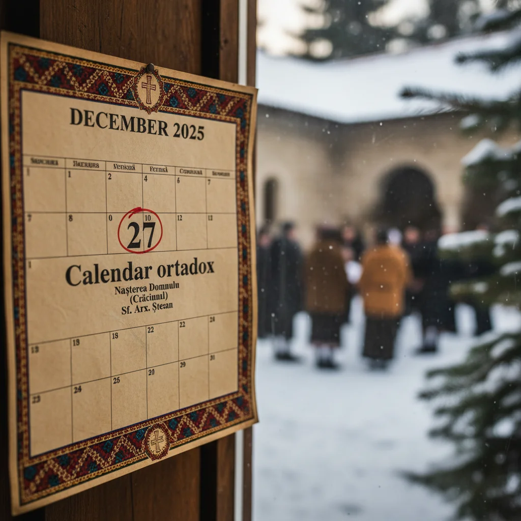 Calendar ortodox – 2025-12-27