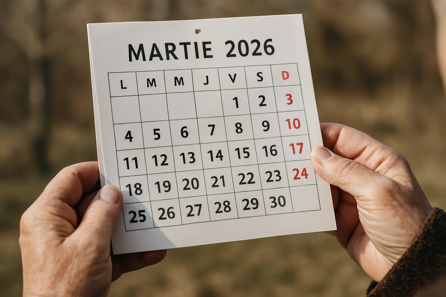 Calendar ortodox – 2026-03-05