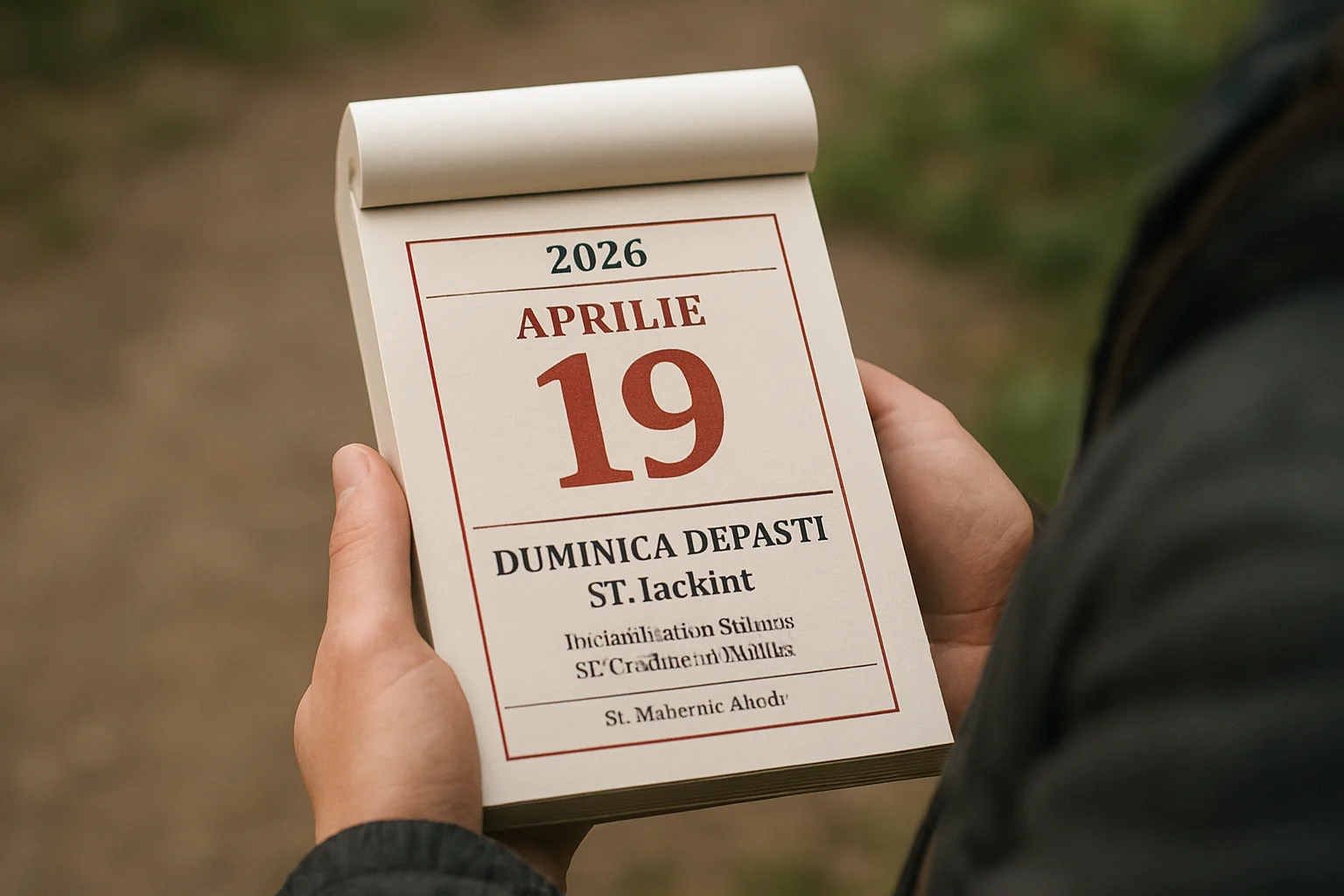 Calendar ortodox – 2026-04-19