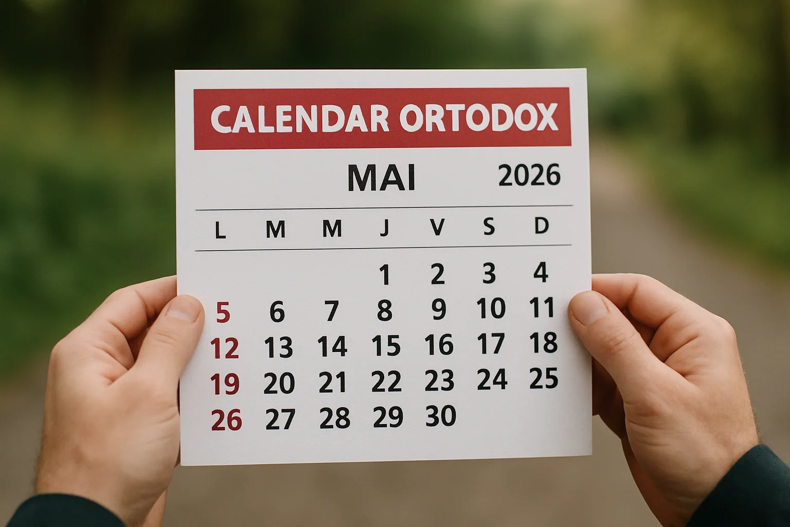 Calendar ortodox – 2026-05-05
