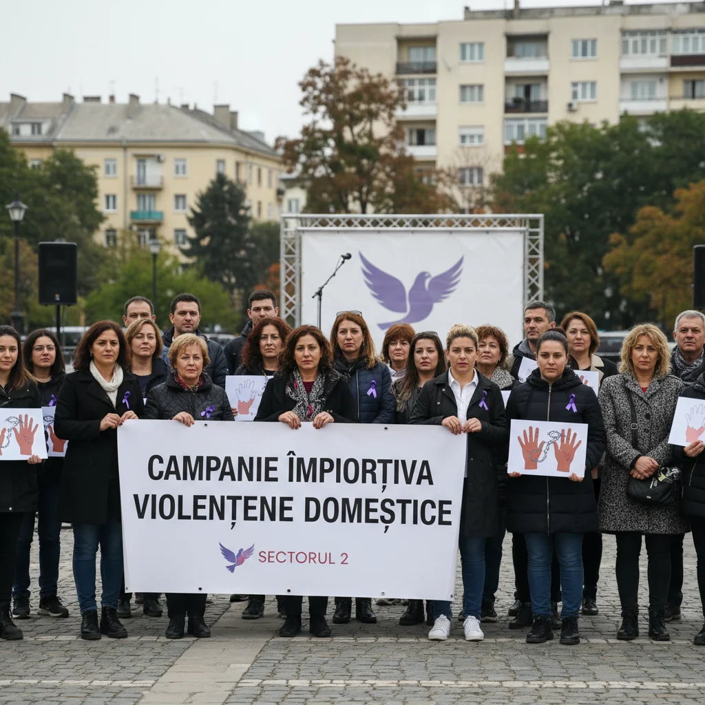 Campanie Locală în Sector 2 pentru Combaterea Violenței Domestice