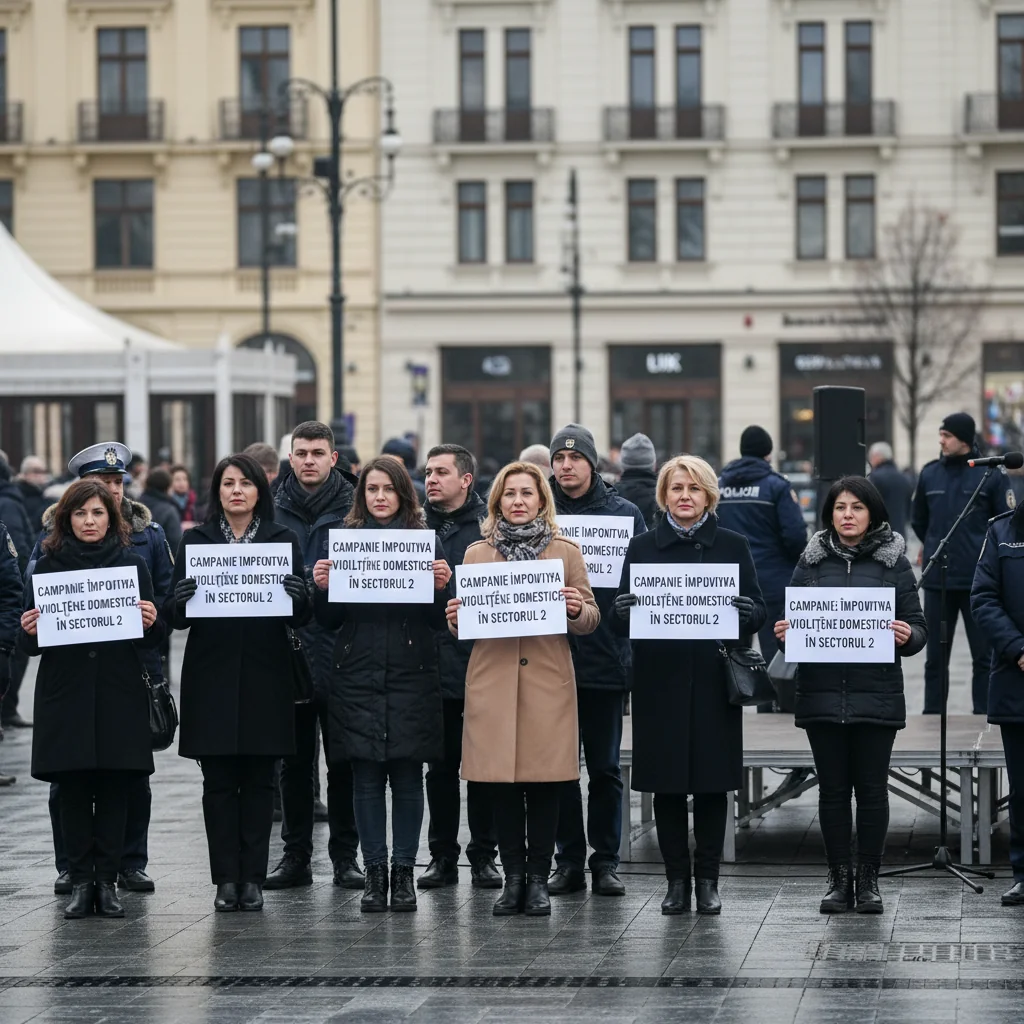 Campanie locală în Sector 2 pentru prevenirea violenței domestice