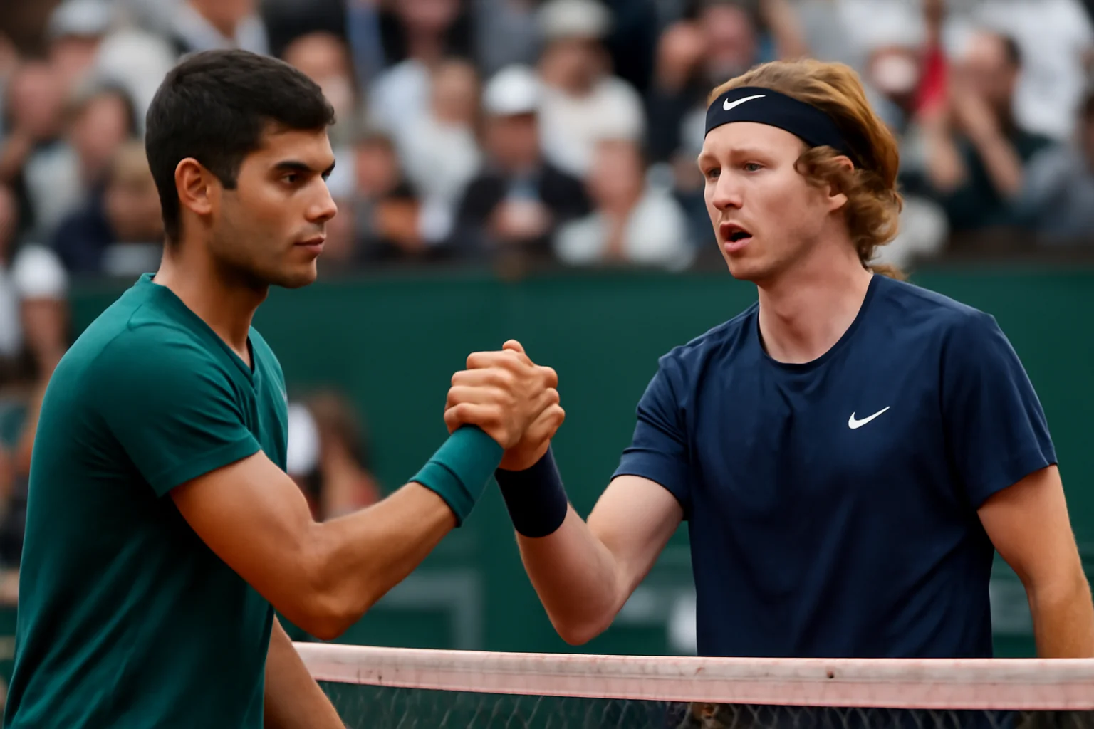 Carlos Alcaraz Învins Rublev În Patru Seturi și Întâlnește Un Britanic; Liderul WTA Impresionează în Minimul de Seturi, Fritz Beneficiază de Abandon