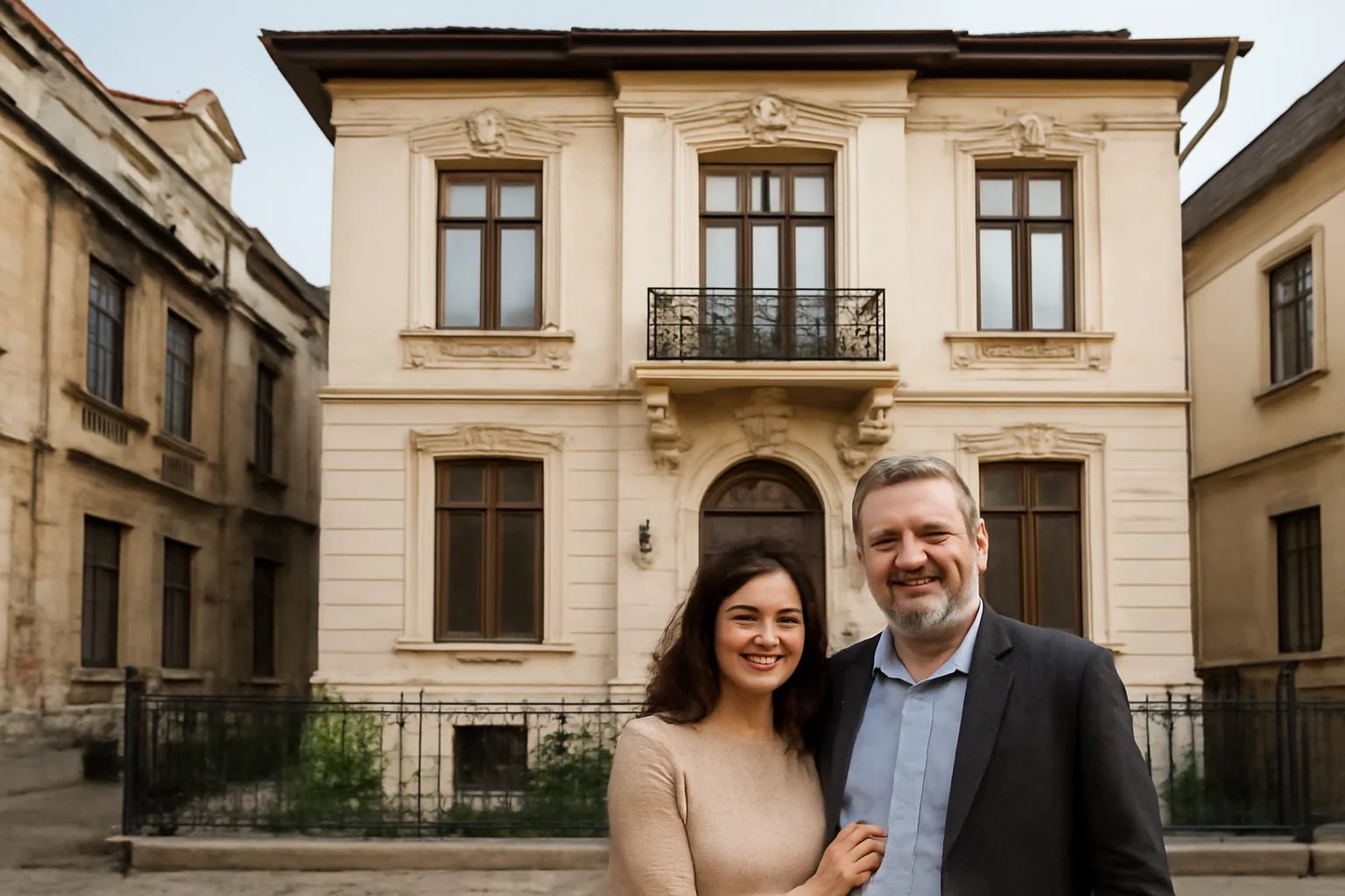 Casa Renăscută a Dragostei lui Silvia Kerim și Mircea Veroiu în Inima Cartierului Evreiesc – O Poveste de Epocă și Emoție