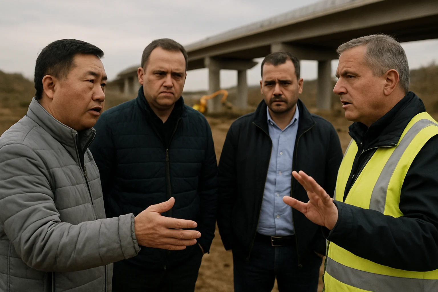 CNAIR cere constructorului chinez să accelereze lucrările la Lotul 3 A0