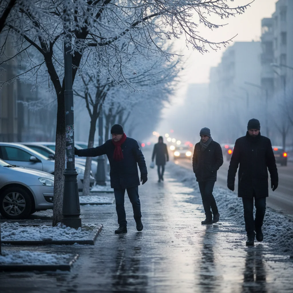 Cod galben de polei în București pe 22 ianuarie, în prima parte a dimineții