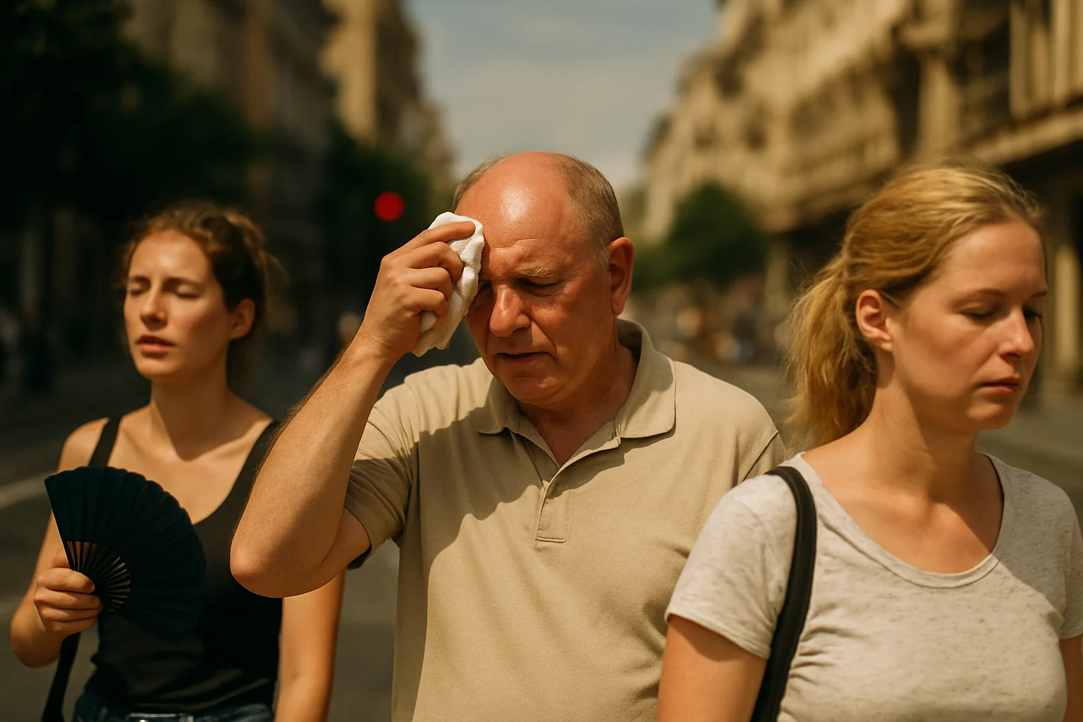 Cod roșu de caniculă, temperaturi resimțite peste 50°C