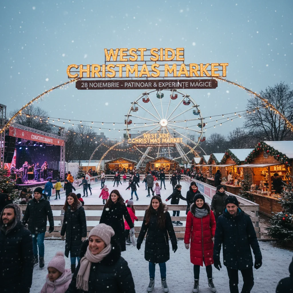concerte, patinoar și momente magice de sărbători