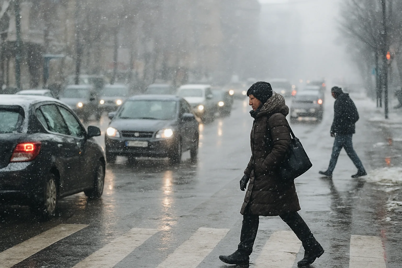 Condițiile meteo și trafic în București – 27 ianuarie 2026