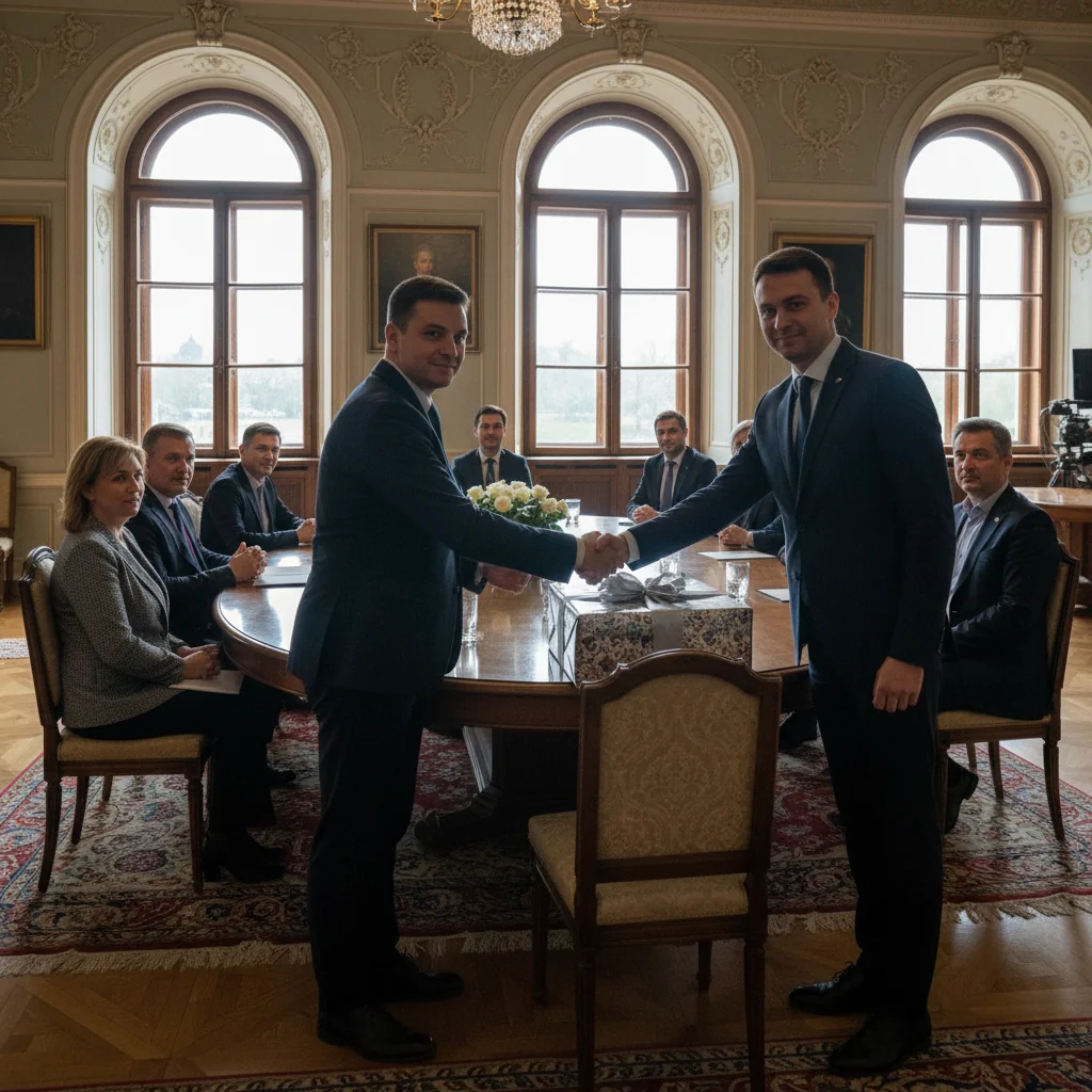 Consultările lui Nicușor Dan cu partidele parlamentare au început