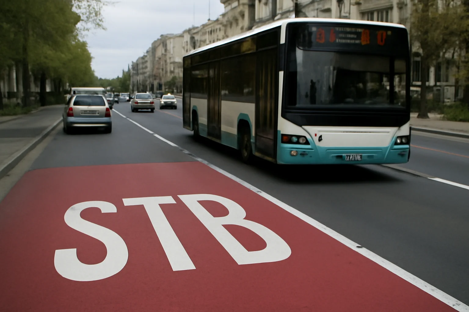 Critică introducerea benzilor STB fără rezultate vizibile în frecvența și viteza autobuzelor.