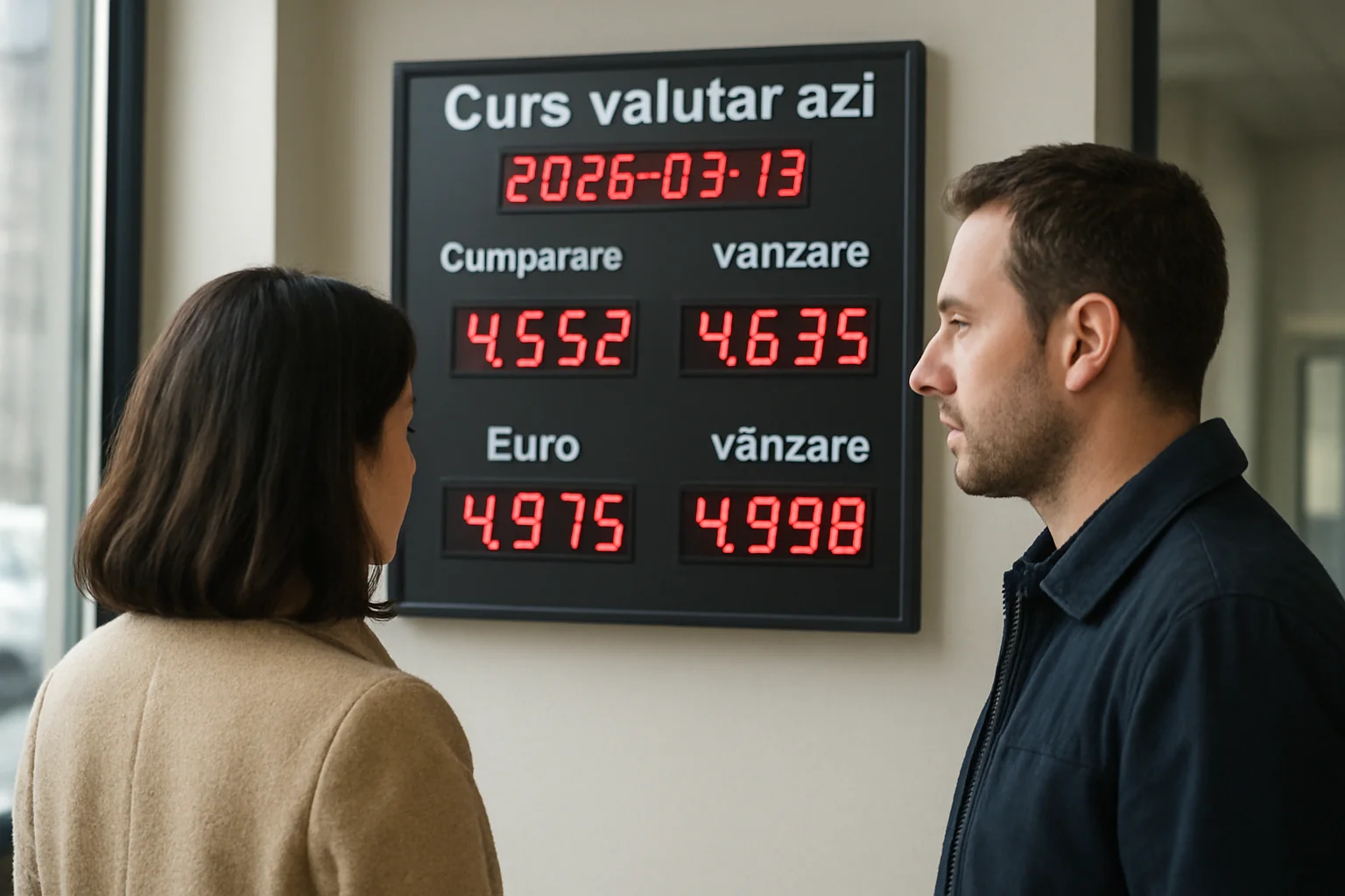 Curs valutar azi (BNR) – 2026-03-13