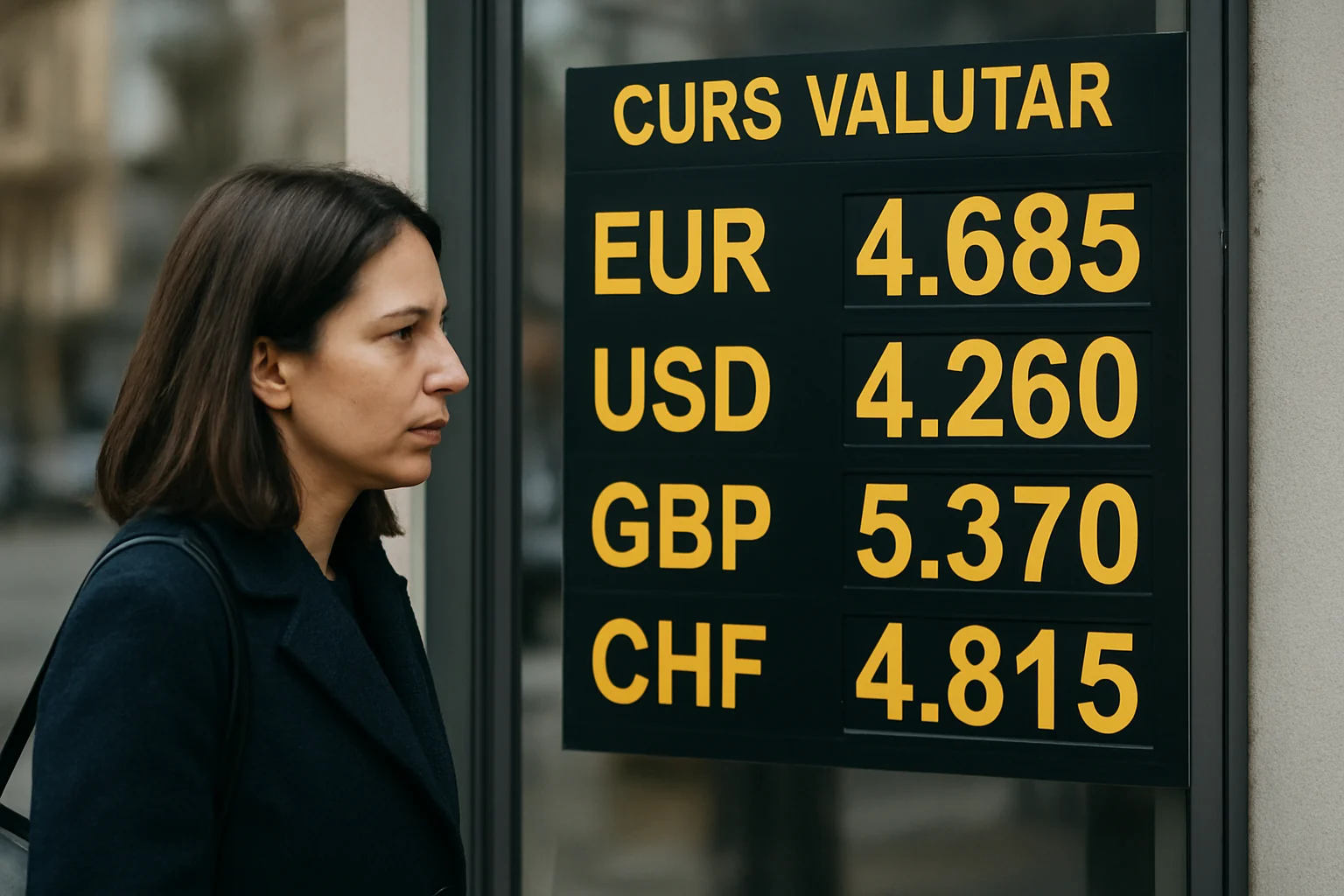 Curs valutar azi (BNR) – 2026-03-19