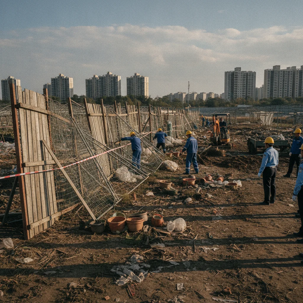 Demolări de Construcții Ilegale pe Domeniul Public în Sectorul 4: O Moșie Improvizată, Desființată de Autorități