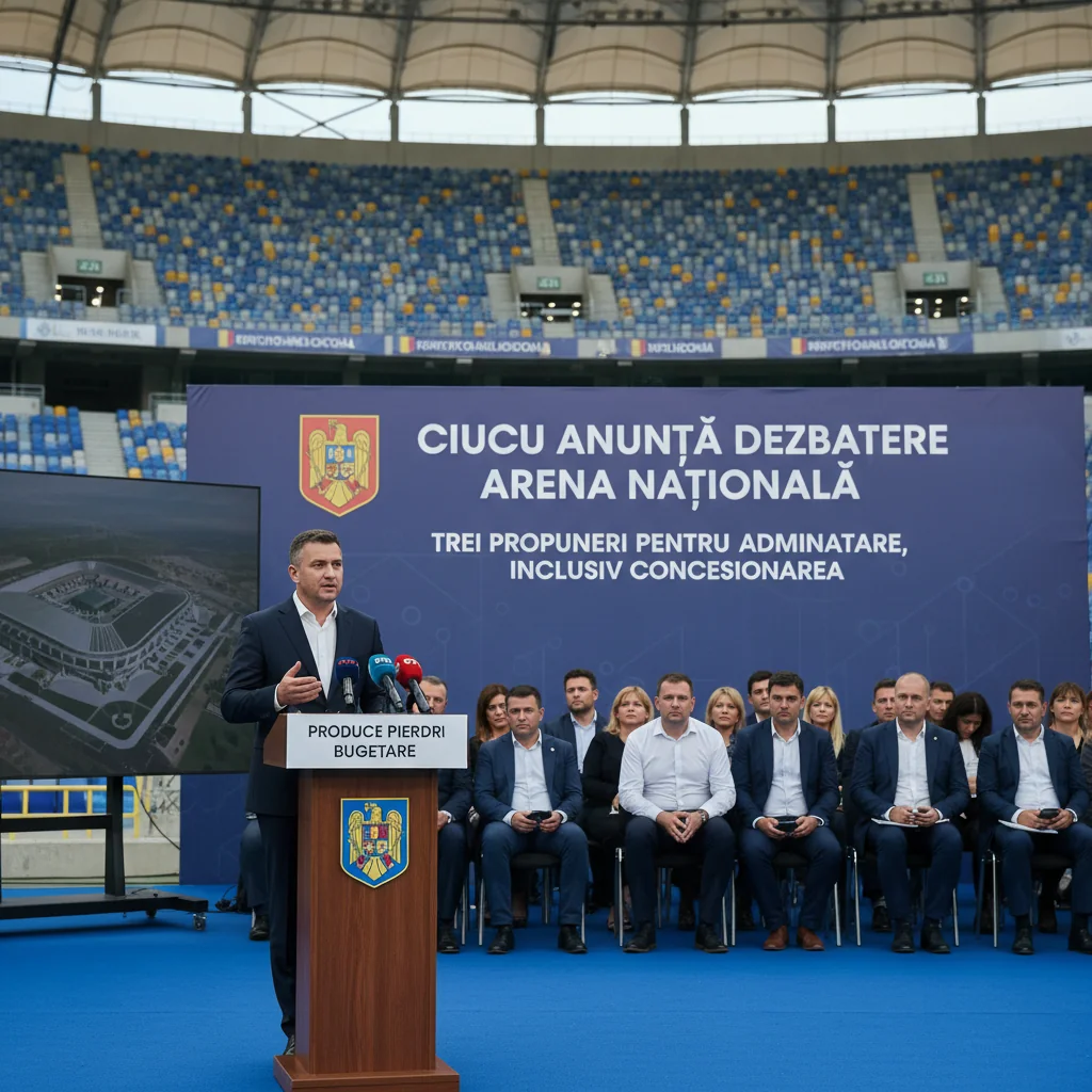 Dezbatere despre administrarea Arenei Naționale: trei propuneri
