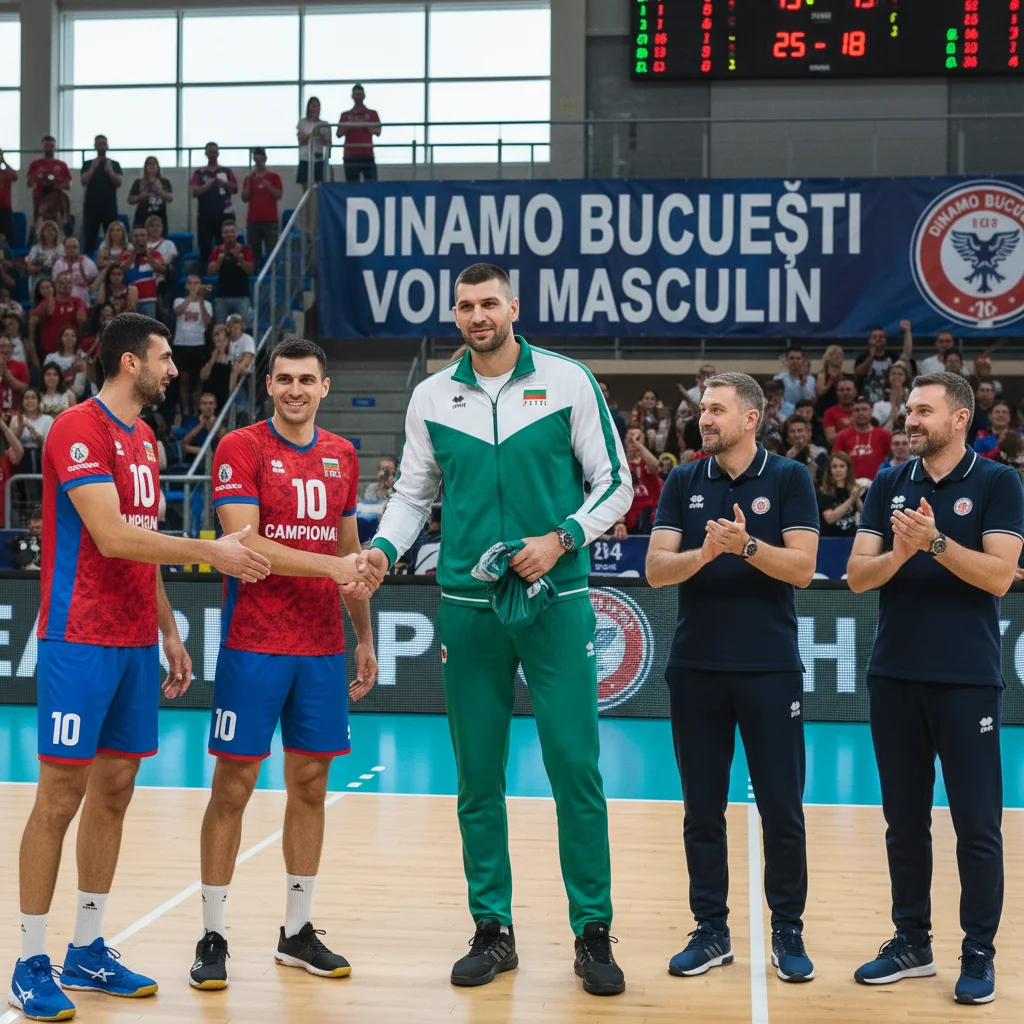 Dinamo București își întărește lotul de volei masculin cu internaționalul bulgar Martin Grozdanov