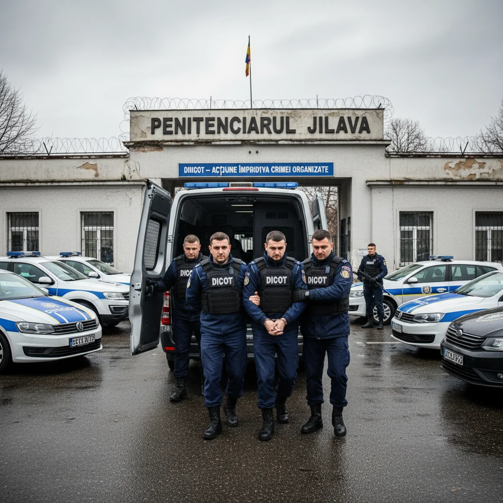 Doi poliţişti de la Penitenciarul Jilava reţinuţi de DIICOT pentru trafic de droguri către deţinuţi