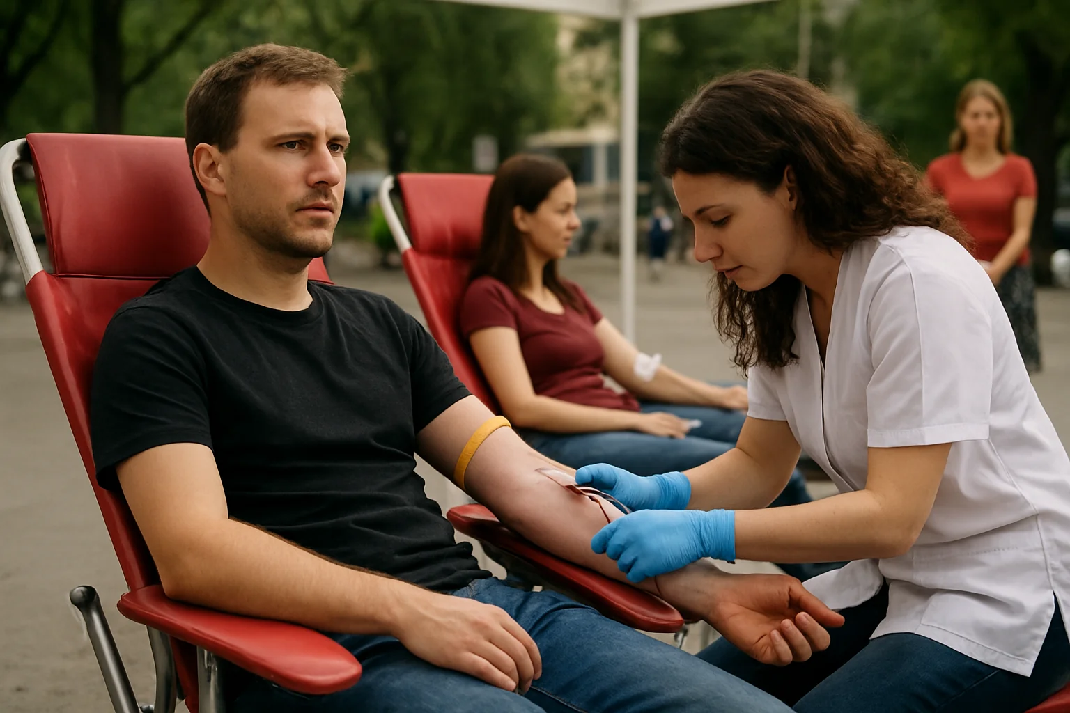 Donează sânge în București și poți primi bilet la UNTOLD