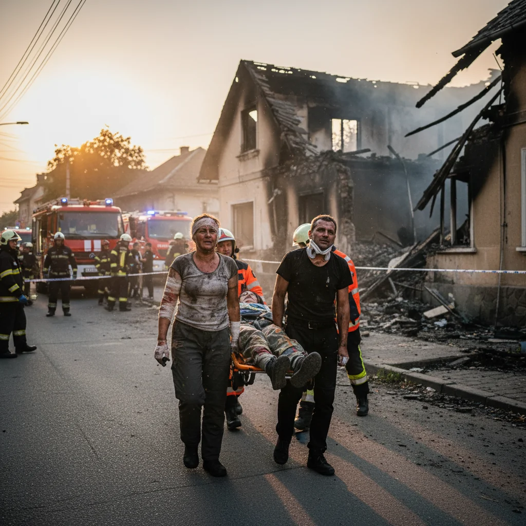 Două persoane rănite grav într-un incendiu la o locuință din Sectorul 5, București