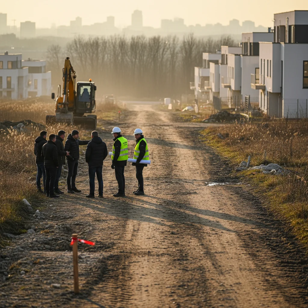 Drum de pământ din nordul Capitalei, lângă Air One Residence Băneasa, vizat pentru asfaltare la București