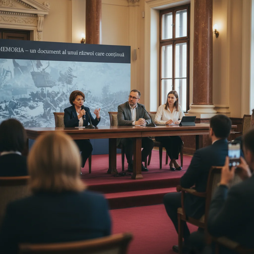 Evenimentul „MEMORIA – un document al unui război care continuă” va avea loc la București pe 24 februarie 2026