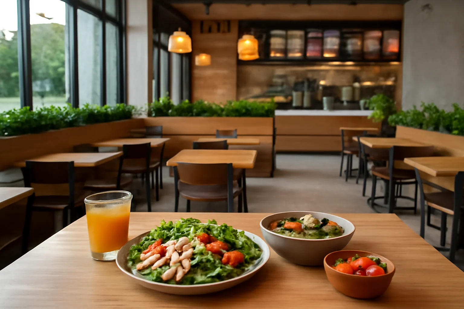 Fast-Food Premium-Casual, Opțiune Sănătoasă lângă Therme București