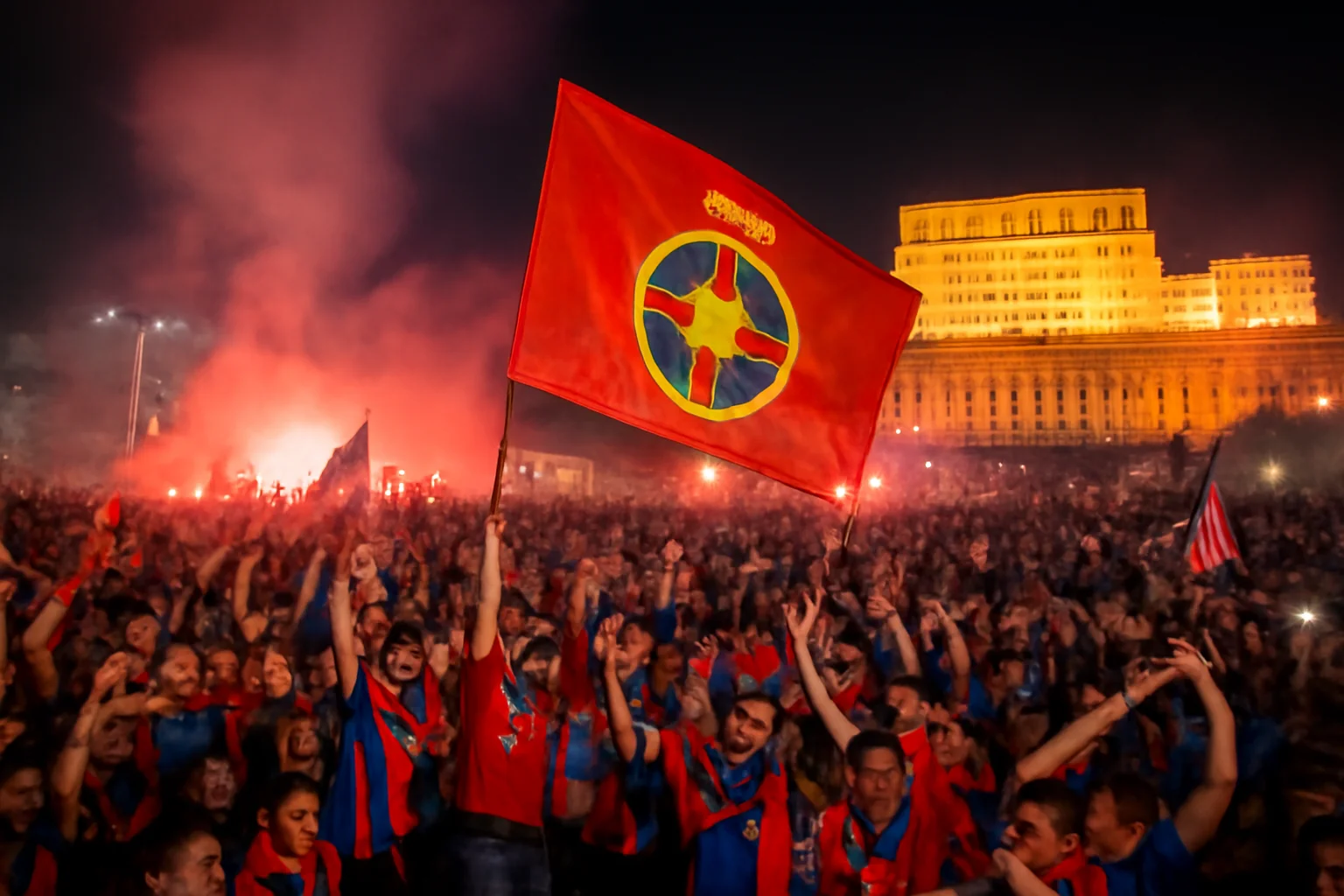 FCSB celebrează al 28-lea titlu cu o petrecere grandioasă de la stadion la Piața Constituției!