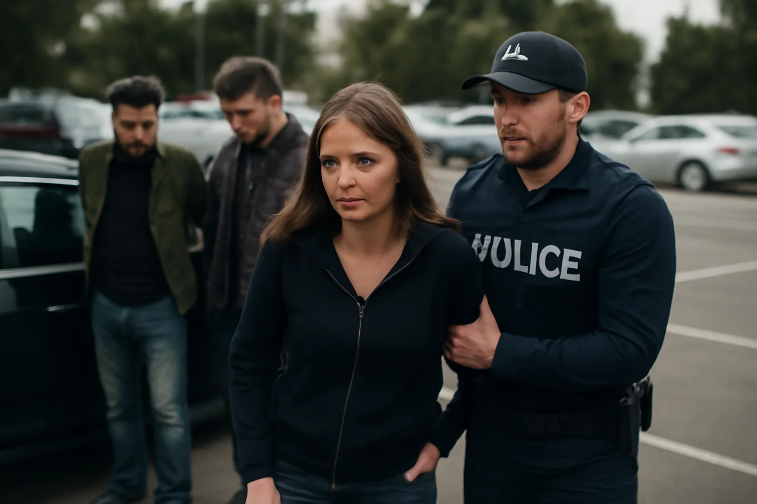 Femeie răpită de fostul iubit evadează; răpitorii, capturați în parcare