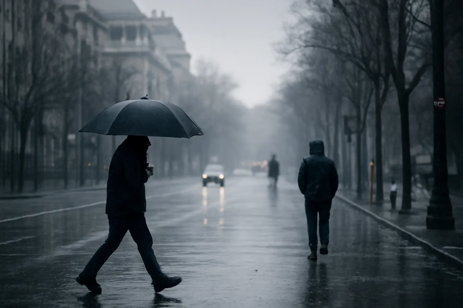 Frig și Ploaie Astăzi în București - Temperaturi Sub Normele de Mai