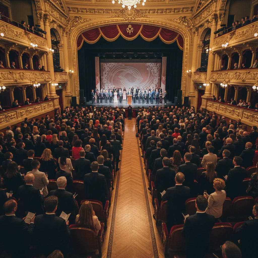 Gală de premiere literară la Opera Națională București, organizată de editura Bookzone