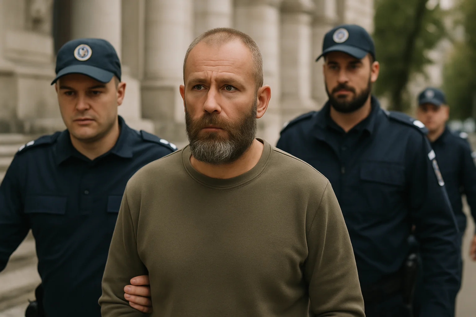 Horaţiu Potra, mercenarul, prezentat la Curtea de Apel Bucureşti
