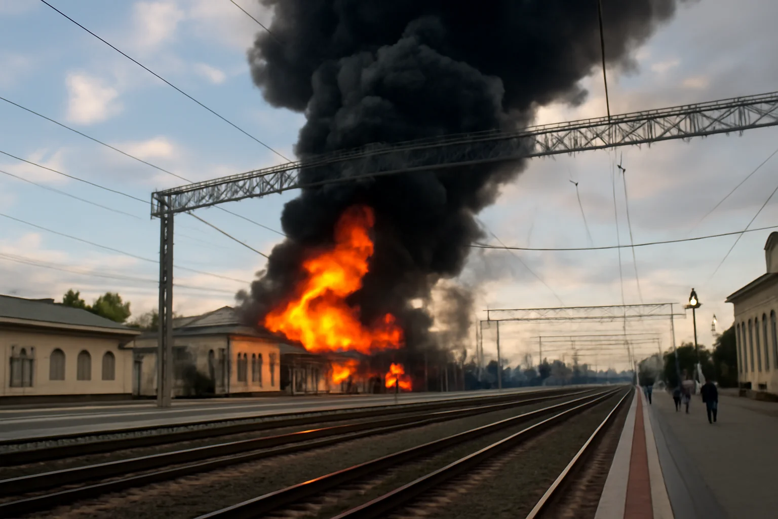 Incendiu pe Odăii, Sector 1: apartament în flăcări, fără răniți