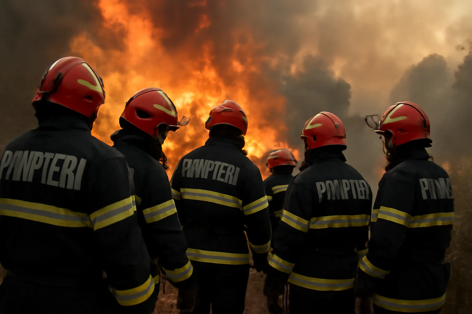 Incendiu pe Cremenița (S2): foc la ultimul etaj, lichidat rapid