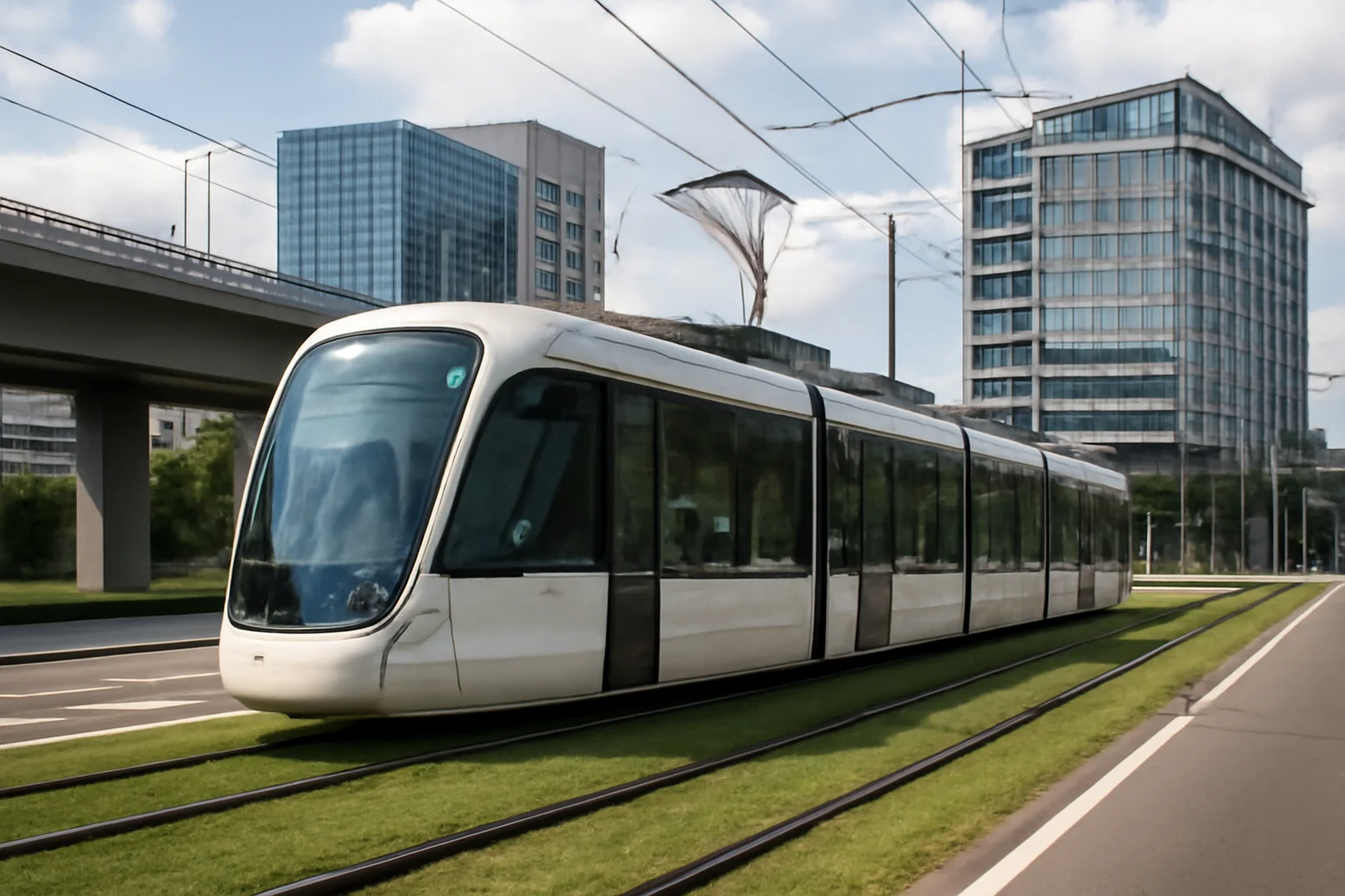 infrastructură modernă și tramvaie de ultimă generație!